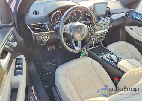 2017 Mercedes-Benz Gls 450 4Matic z USA, uszkodzony, nr VIN 4JGDF6EE9HA815970